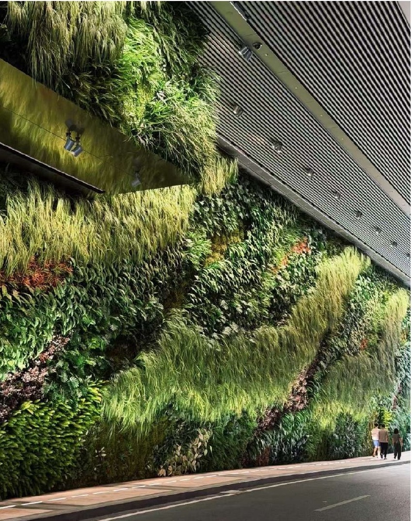 Large-scale wall design